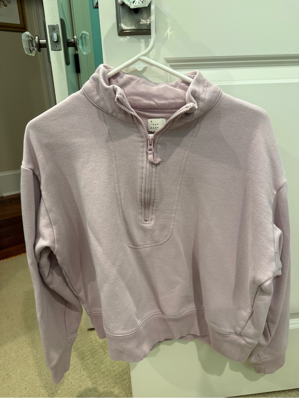 Half-Zip Pullover Sweatshirt